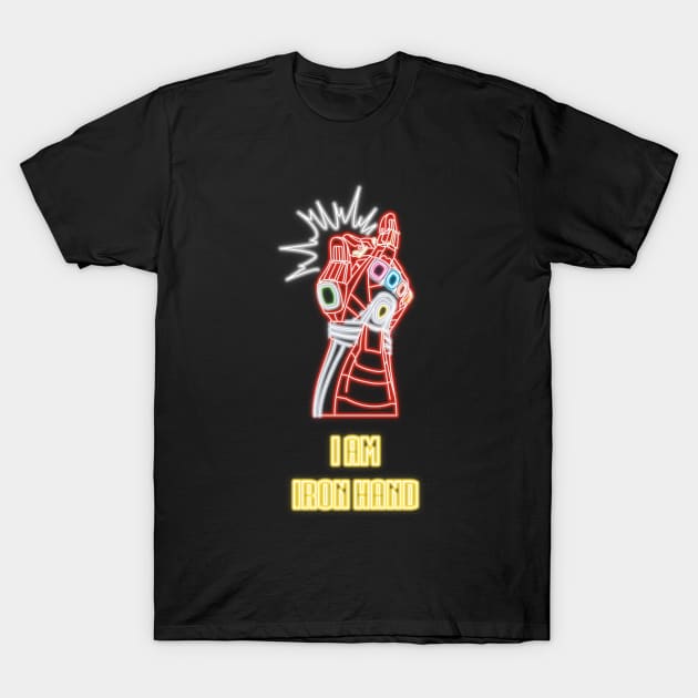 Iron Hand T-Shirt by AndyDesigns